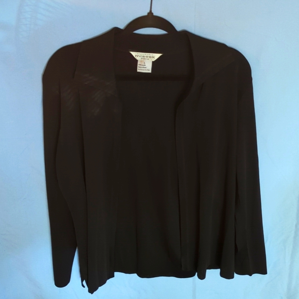 Mistook Cardigan  Black - Size Petite L